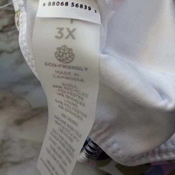 NWT Dip Eco-Friendly Sports Bra With Removable Pads Size 3X - Picture 6 of 8